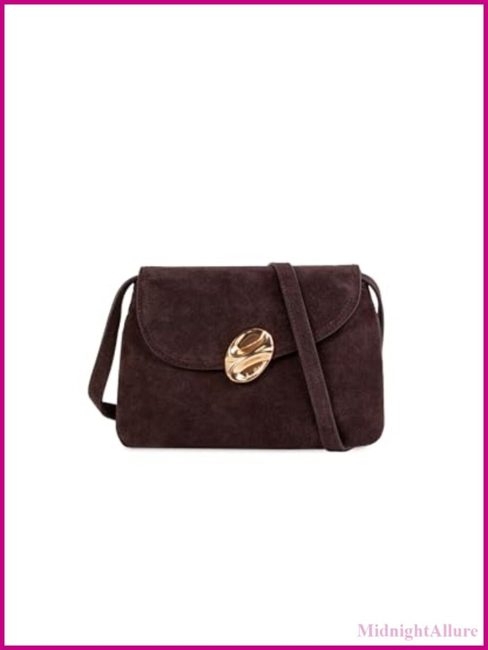 Fold-Over Convertible Crossbody Bag Clutch Double Gusset Everyday